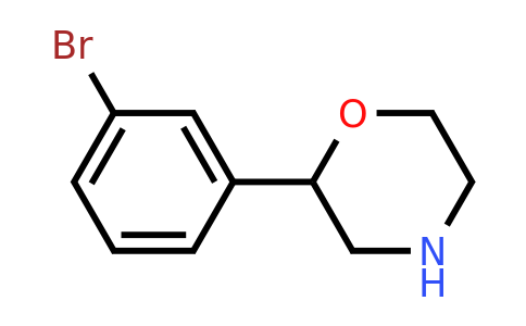 CAS 1018612-02-6 | 2-(3-Bromophenyl)morpholine