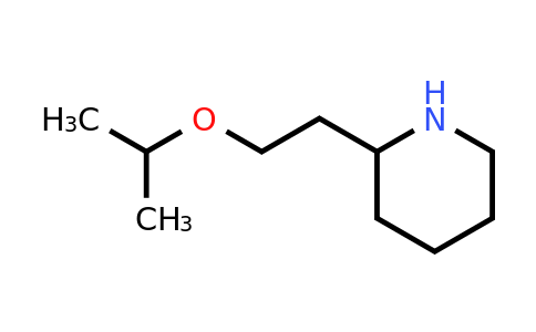 CAS 1018628-43-7 | 2-[2-(propan-2-yloxy)ethyl]piperidine