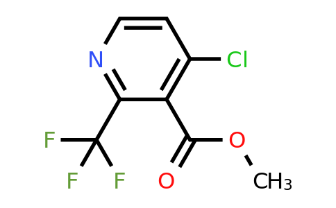 CAS 1018678-40-4 | methyl 4-chloro-2-(trifluoromethyl)pyridine-3-carboxylate