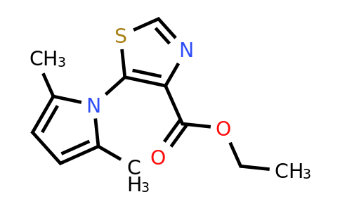 CAS 1018678-44-8 | Ethyl 5-(2,5-dimethyl-1H-pyrrol-1-yl)thiazole-4-carboxylate