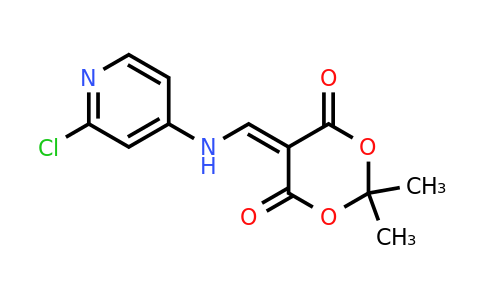 CAS 1018812-97-9 | 5-{[(2-chloropyridin-4-yl)amino]methylidene}-2,2-dimethyl-1,3-dioxane-4,6-dione