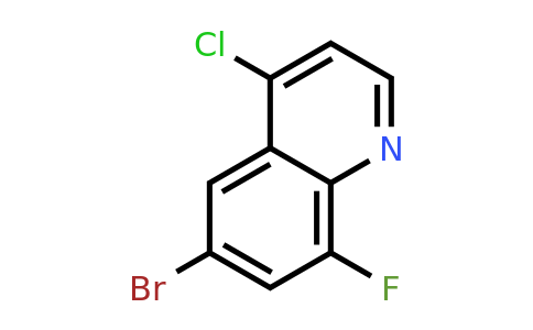 CAS 1019016-66-0 | 6-Bromo-4-chloro-8-fluoroquinoline