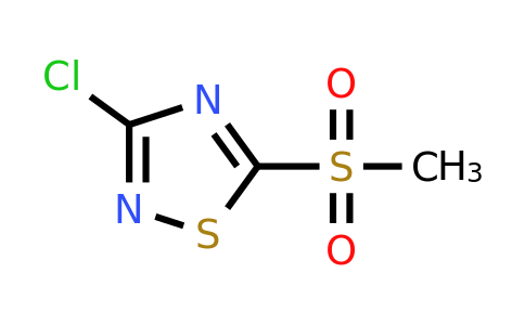 CAS 10191-91-0 | 3-chloro-5-methanesulfonyl-1,2,4-thiadiazole