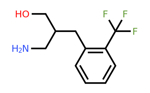 CAS 1019113-91-7 | 3-Amino-2-{[2-(trifluoromethyl)phenyl]methyl}propan-1-ol