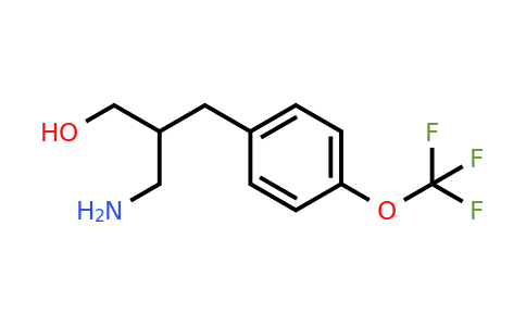 CAS 1019119-11-9 | 3-amino-2-{[4-(trifluoromethoxy)phenyl]methyl}propan-1-ol