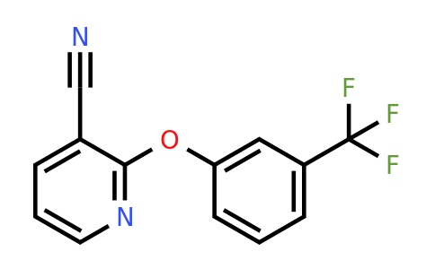 CAS 1019119-96-0 | 2-[3-(Trifluoromethyl)phenoxy]pyridine-3-carbonitrile