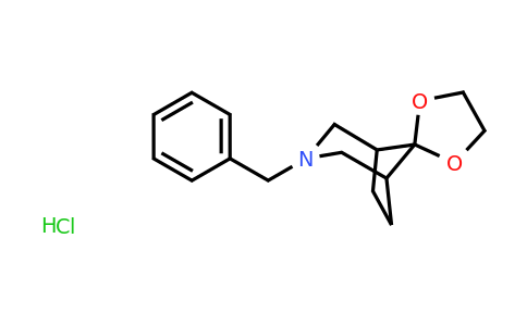 CAS 1019208-04-8 | 3-benzyl-3-azaspiro[bicyclo[3.2.1]octane-8,2'-[1,3]dioxolane] hydrochloride