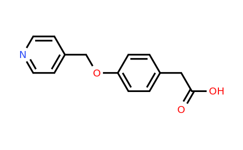 CAS 1019344-27-4 | 2-(4-(Pyridin-4-ylmethoxy)phenyl)acetic acid