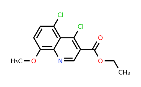 CAS 1019345-45-9 | Ethyl 4,5-dichloro-8-methoxyquinoline-3-carboxylate