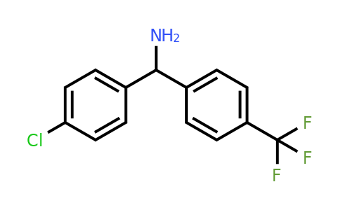 CAS 1019353-55-9 | (4-chlorophenyl)[4-(trifluoromethyl)phenyl]methanamine