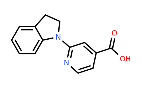 CAS 1019357-95-9 | 2-(Indolin-1-yl)isonicotinic acid