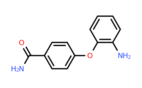 CAS 1019366-58-5 | 4-(2-Aminophenoxy)benzamide