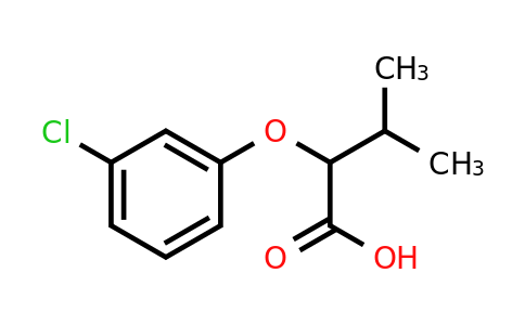 CAS 1019372-32-7 | 2-(3-chlorophenoxy)-3-methylbutanoic acid