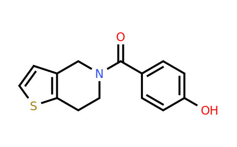 CAS 1019376-54-5 | 4-{4H,5H,6H,7H-thieno[3,2-c]pyridine-5-carbonyl}phenol