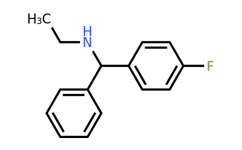 CAS 1019384-92-9 | Ethyl[(4-fluorophenyl)(phenyl)methyl]amine