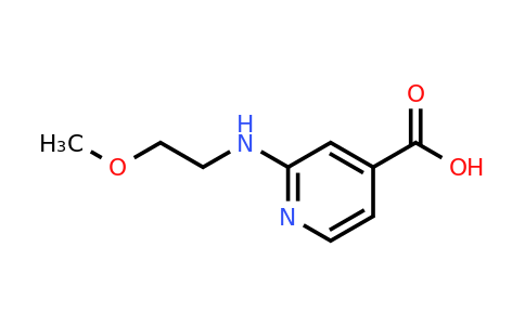 CAS 1019388-04-5 | 2-((2-Methoxyethyl)amino)isonicotinic acid
