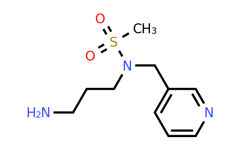 CAS 1019389-82-2 | N-(3-aminopropyl)-N-[(pyridin-3-yl)methyl]methanesulfonamide