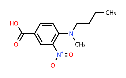 CAS 1019465-91-8 | 4-(Butyl(methyl)amino)-3-nitrobenzoic acid