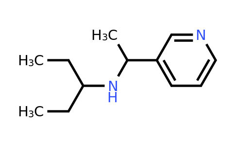 CAS 1019482-96-2 | (pentan-3-yl)[1-(pyridin-3-yl)ethyl]amine