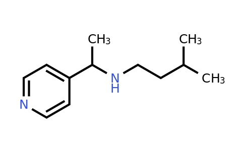 CAS 1019497-53-0 | (3-methylbutyl)[1-(pyridin-4-yl)ethyl]amine