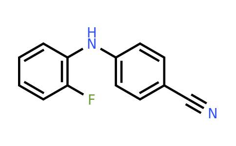 CAS 1019502-17-0 | 4-((2-Fluorophenyl)amino)benzonitrile