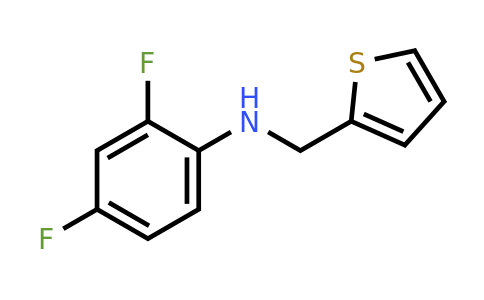 CAS 1019513-80-4 | 2,4-Difluoro-N-(thiophen-2-ylmethyl)aniline