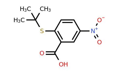 CAS 1019539-13-9 | 2-(tert-butylsulfanyl)-5-nitrobenzoic acid