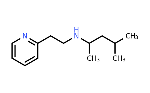 CAS 1019542-28-9 | (4-methylpentan-2-yl)[2-(pyridin-2-yl)ethyl]amine