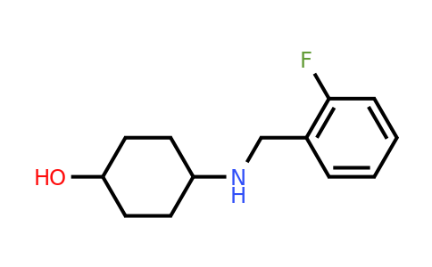 CAS 1019548-37-8 | 4-((2-Fluorobenzyl)amino)cyclohexanol