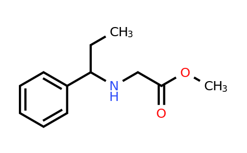 CAS 1019554-60-9 | methyl 2-[(1-phenylpropyl)amino]acetate
