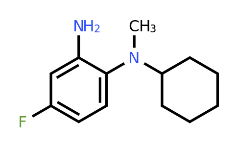 CAS 1019557-28-8 | N1-Cyclohexyl-4-fluoro-N1-methylbenzene-1,2-diamine