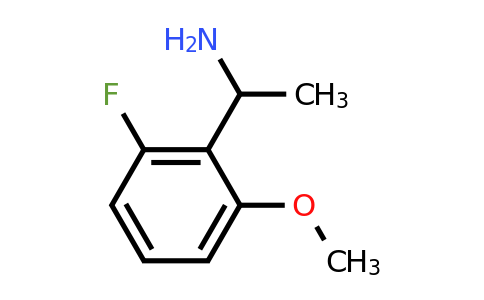 CAS 1019602-82-4 | 1-(2-Fluoro-6-methoxyphenyl)ethan-1-amine