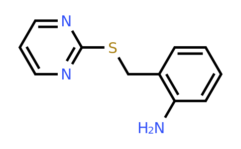 CAS 1019613-83-2 | 2-[(Pyrimidin-2-ylsulfanyl)methyl]aniline