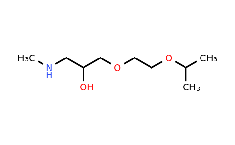 CAS 1019624-79-3 | {2-hydroxy-3-[2-(propan-2-yloxy)ethoxy]propyl}(methyl)amine