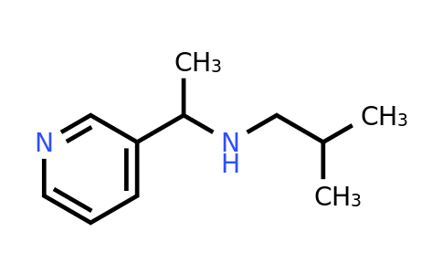 CAS 1019628-91-1 | (2-methylpropyl)[1-(pyridin-3-yl)ethyl]amine