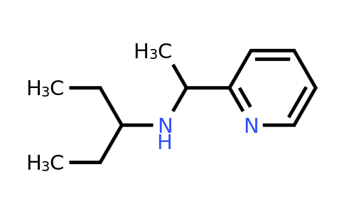 CAS 1019631-09-4 | (pentan-3-yl)[1-(pyridin-2-yl)ethyl]amine