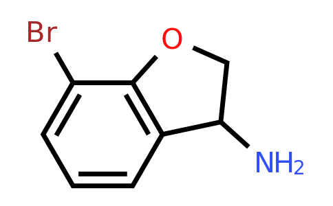 CAS 1019631-11-8 | 7-bromo-2,3-dihydro-1-benzofuran-3-amine