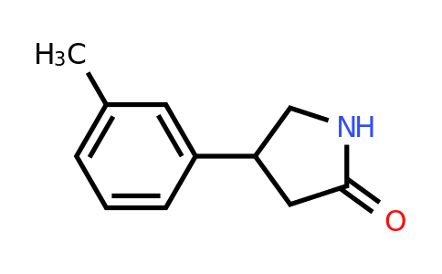 CAS 1019650-80-6 | 4-(3-methylphenyl)pyrrolidin-2-one