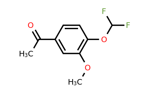CAS 101975-20-6 | 1-[4-(difluoromethoxy)-3-methoxyphenyl]ethan-1-one