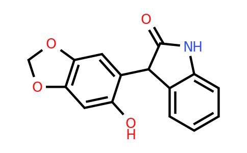 CAS 1019771-90-4 | 3-(6-Hydroxybenzo[d][1,3]dioxol-5-yl)indolin-2-one