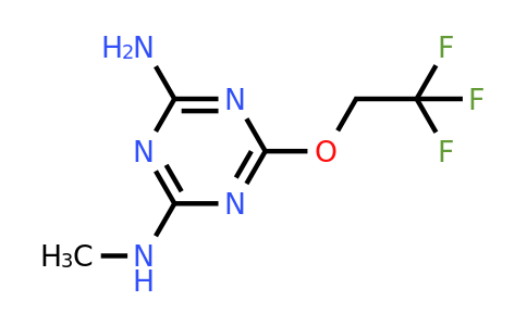 CAS 101988-70-9 | N2-Methyl-6-(2,2,2-trifluoroethoxy)-1,3,5-triazine-2,4-diamine