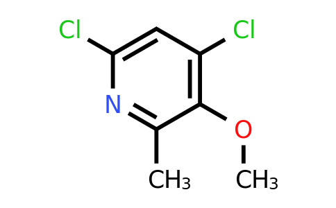 CAS 1019929-89-5 | 4,6-dichloro-3-methoxy-2-methylpyridine