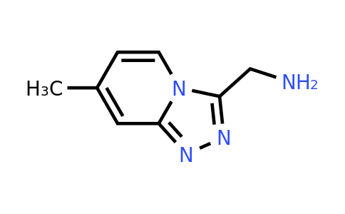 CAS 1020033-70-8 | (7-Methyl-[1,2,4]triazolo[4,3-a]pyridin-3-yl)methanamine