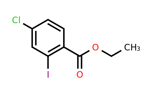 CAS 1020174-06-4 | Ethyl 4-chloro-2-iodobenzoate