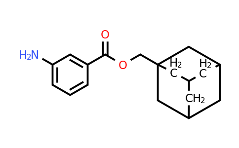 CAS 1020241-84-2 | Adamantan-1-ylmethyl 3-aminobenzoate
