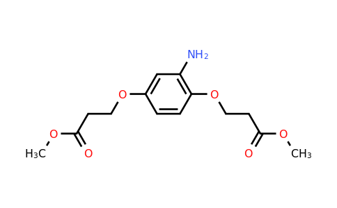 CAS 1020241-85-3 | Dimethyl 3,3'-((2-amino-1,4-phenylene)bis(oxy))dipropanoate