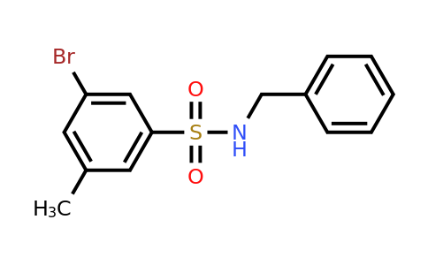 CAS 1020252-85-0 | N-Benzyl-3-bromo-5-methylbenzenesulfonamide