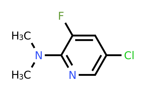 CAS 1020253-19-3 | 5-Chloro-3-fluoro-N,N-dimethylpyridin-2-amine