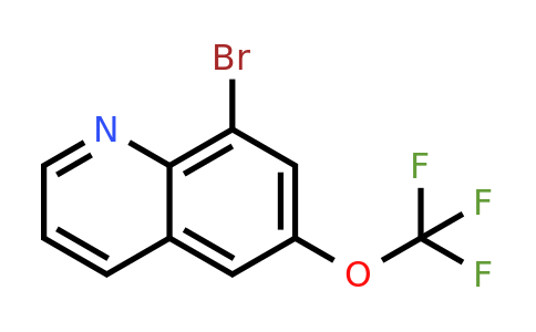 CAS 1020253-25-1 | 8-Bromo-6-(trifluoromethoxy)quinoline