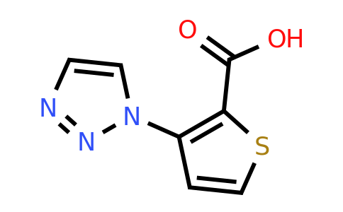 CAS 1020253-47-7 | 3-(1H-1,2,3-triazol-1-yl)thiophene-2-carboxylic acid